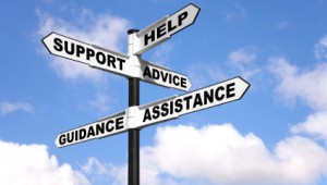 Help and support signpost