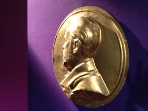 SVT laddar för Nobelprogram.